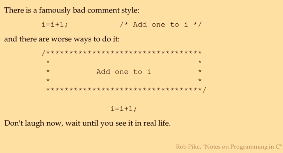 bad comment
